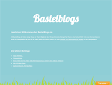 Tablet Screenshot of bastelblogs.de